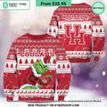Houston Cougars Grinch Christmas Sweater