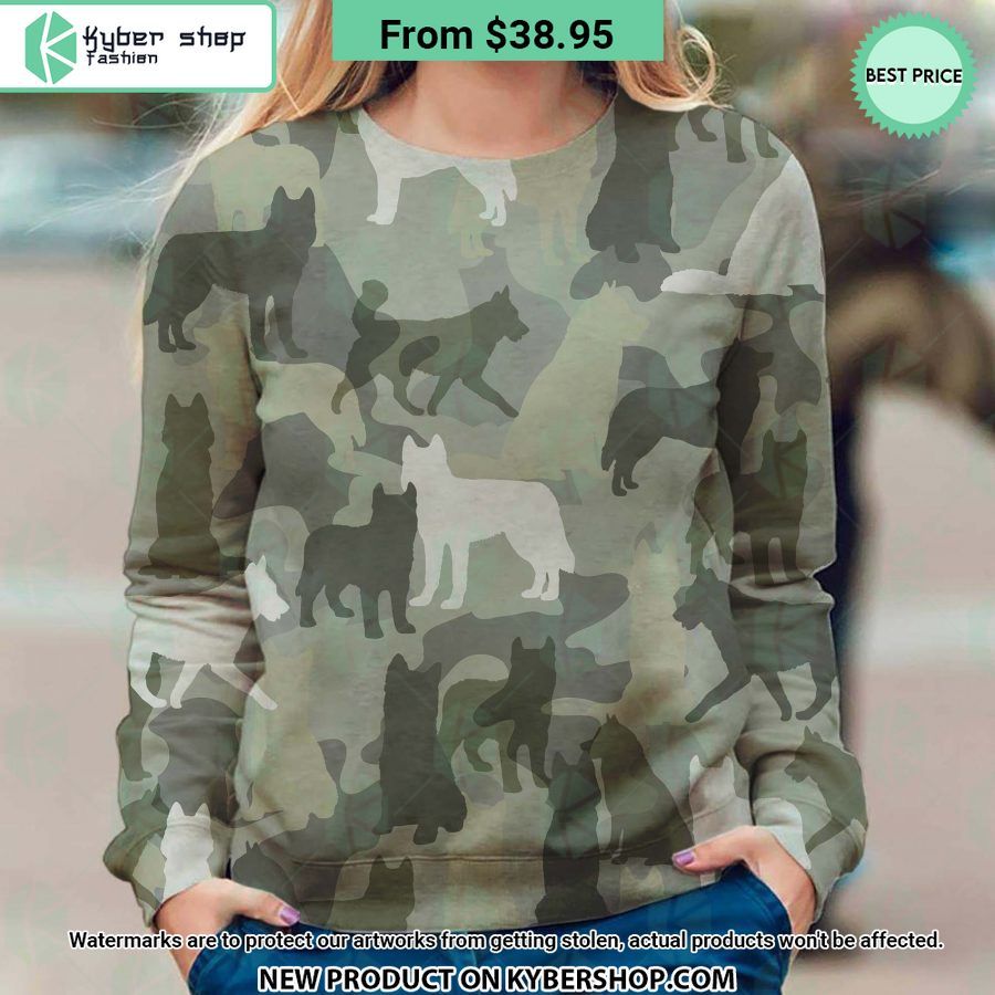 Husky Camo Sweatshirt