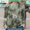 Husky Camo Sweatshirt