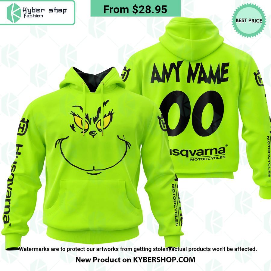 Husqvarna Grinch CUSTOM Hoodie