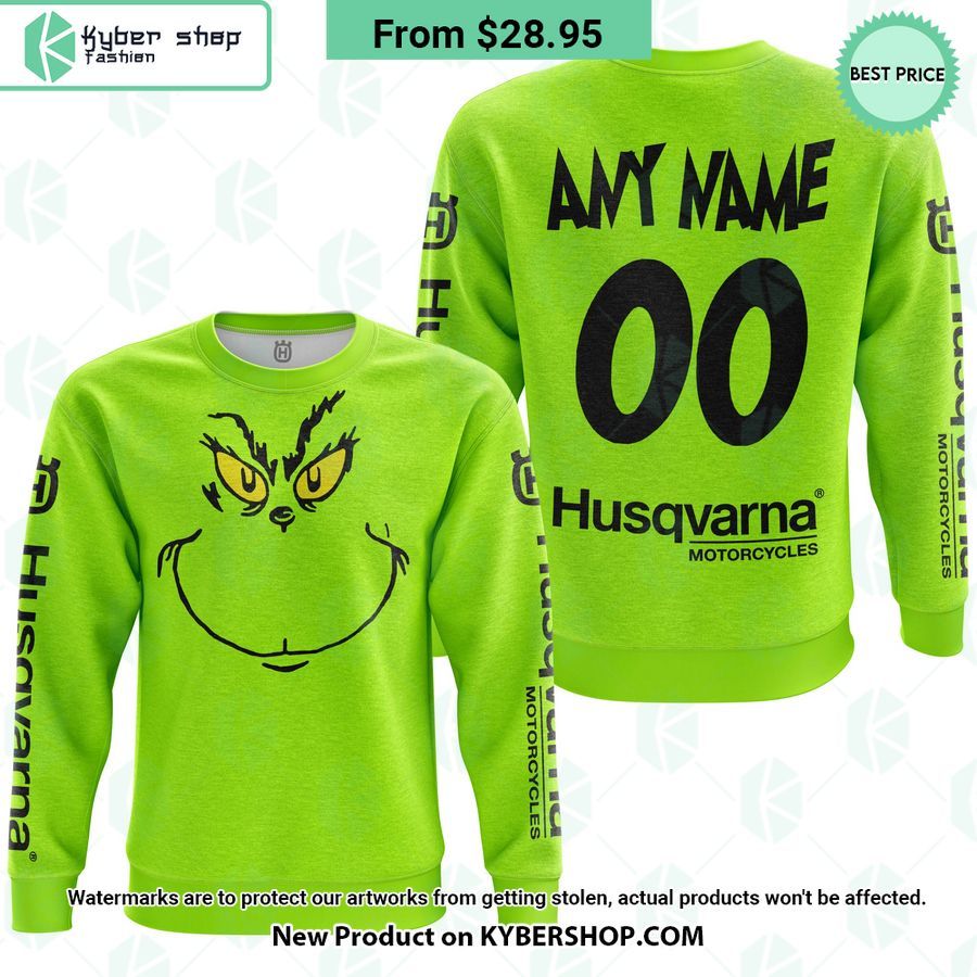 Husqvarna Grinch CUSTOM Hoodie