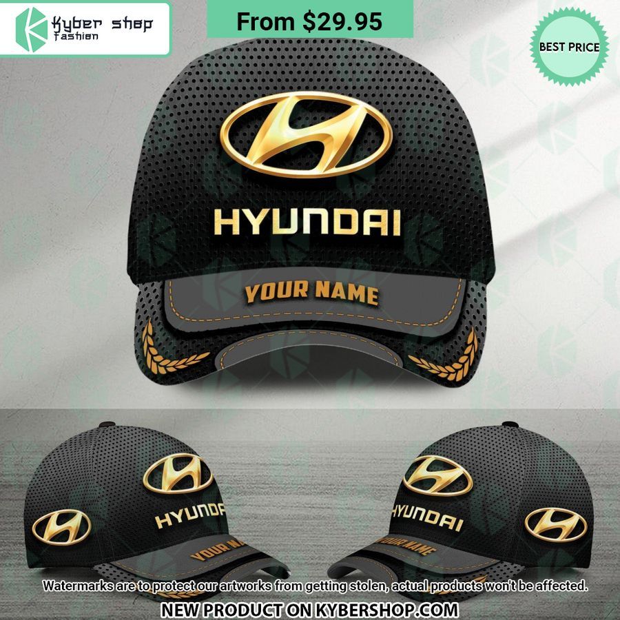 Hyundai Custom Name Cap