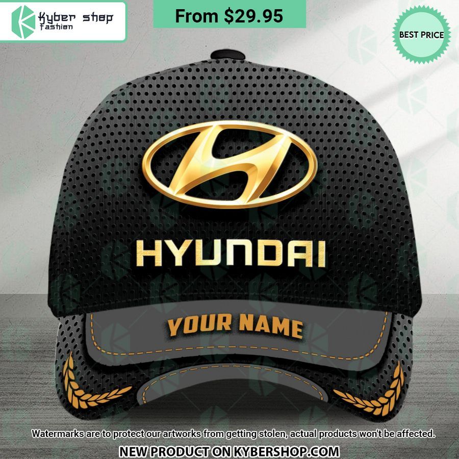 Hyundai Custom Name Cap