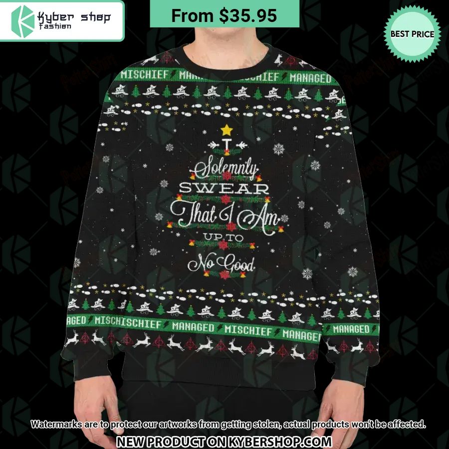 I Solemnly Swear That I Am Up To No Good Sweater