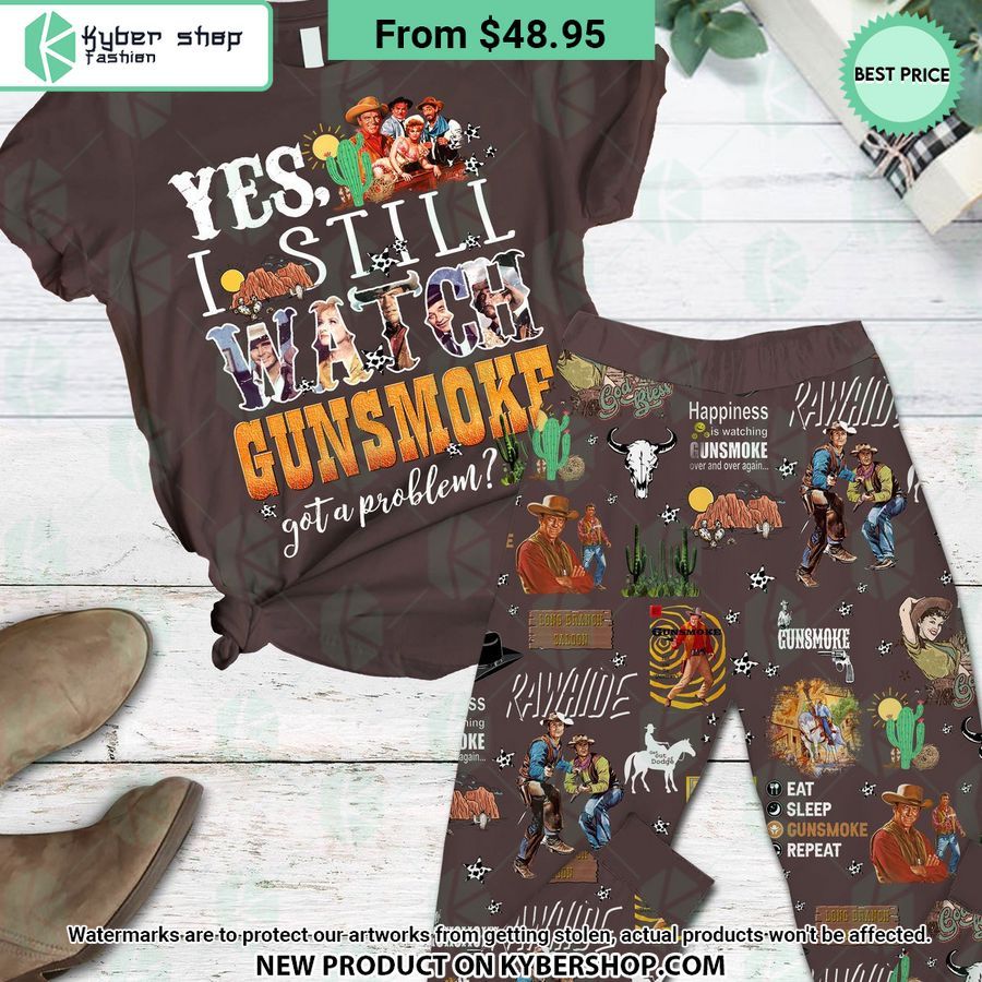 I Still Watch Gunsmoke Pajamas Set