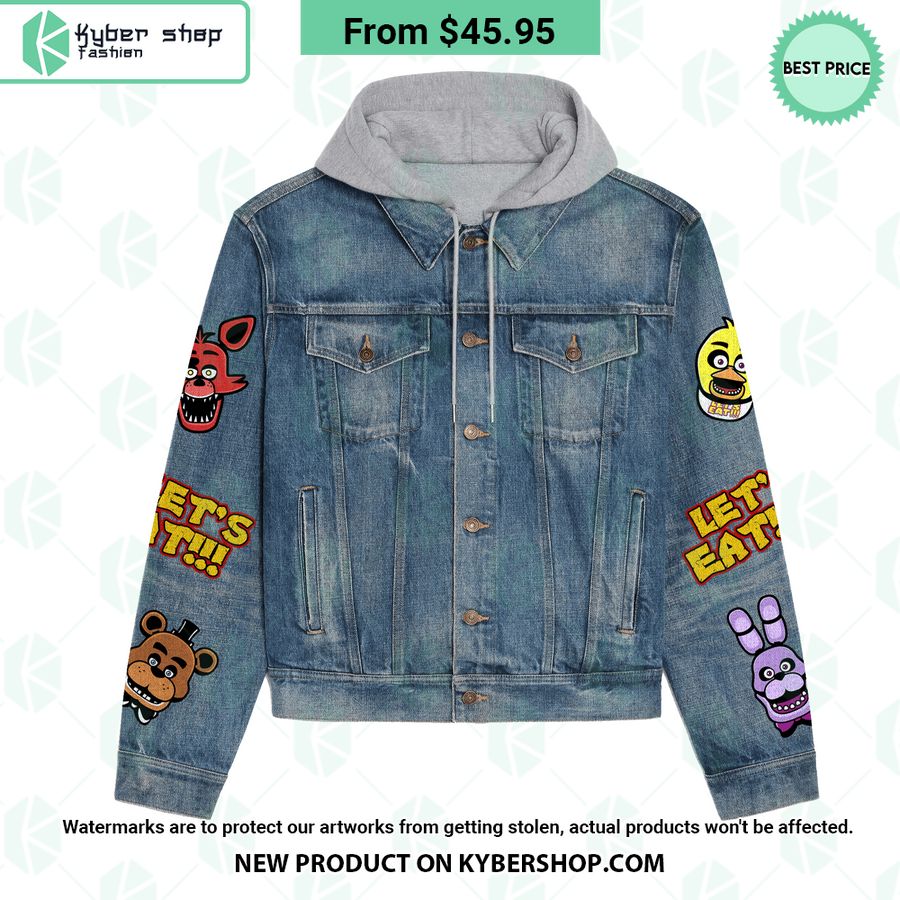 I Survived Five Nights at Freddy’s Hooded Denim Jacket
