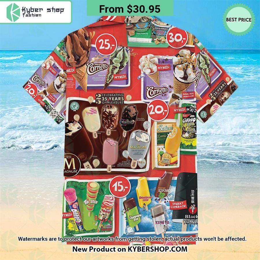 Ice Cream Summer Series Hawaiian Shirt