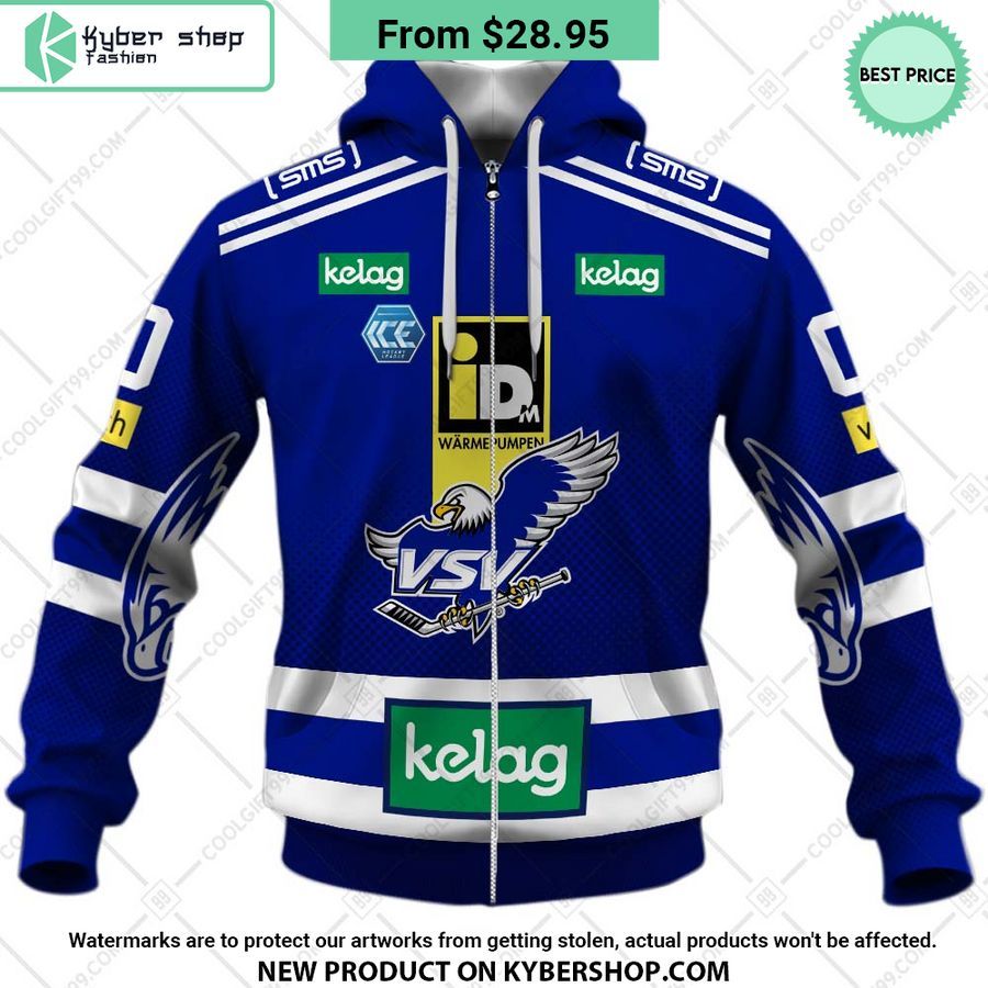 Ice Hockey League EC VSV Home Jersey Style Hoodie