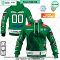 Ice Hockey League HK Olimpija Home Jersey Style Hoodie