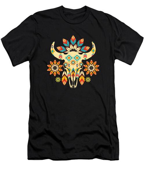 Indian Feathers Decoration T-Shirt