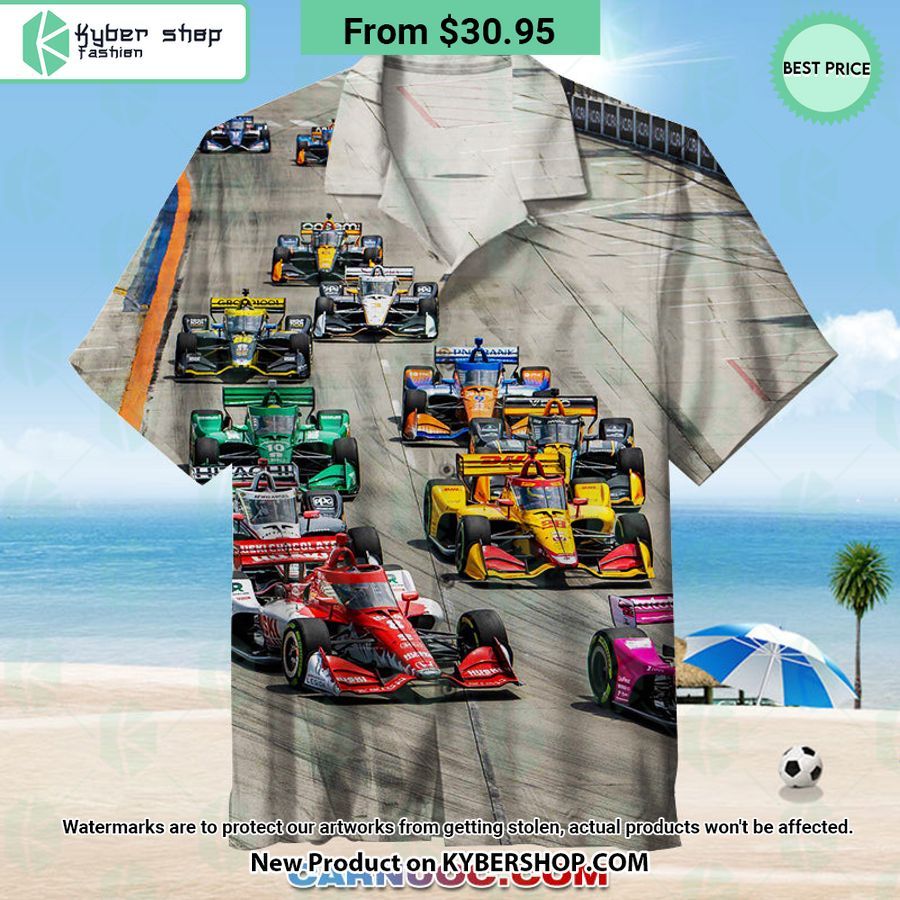 Indycar Series Hawaiian Shirt