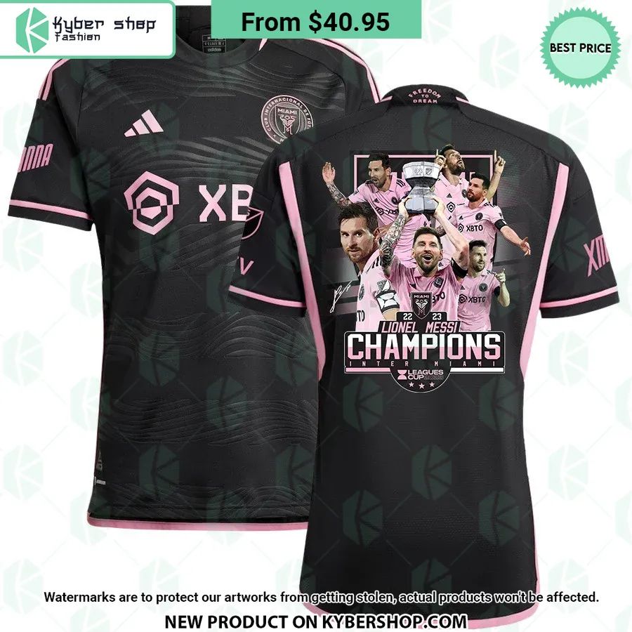 Inter Miami 2023 Leagues Cup Champions Messi Jersey