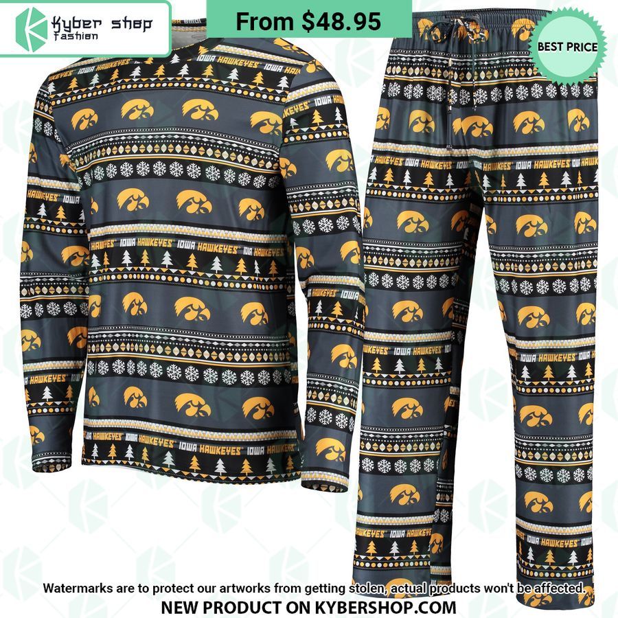Iowa Hawkeyes Concepts Sport Pajamas Set