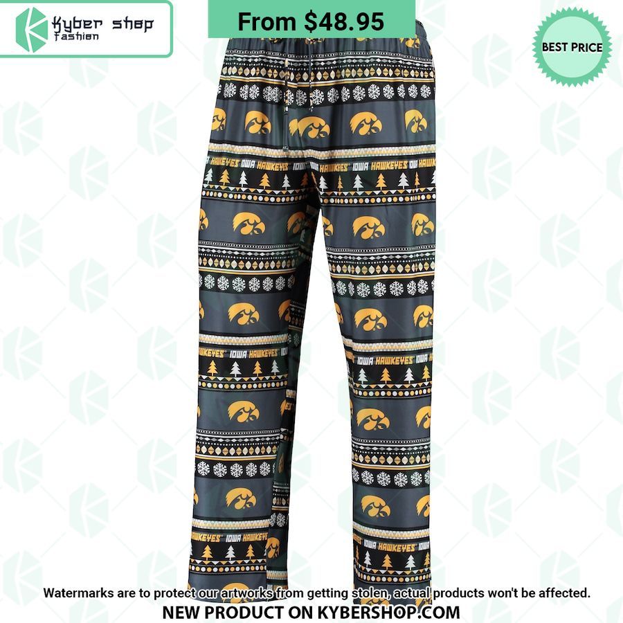 Iowa Hawkeyes Concepts Sport Pajamas Set
