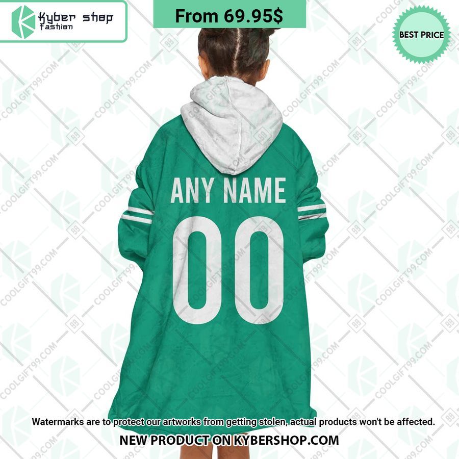 Ireland Rugby Home Jersey Rugby World Cup 2023 CUSTOM Blanket Hoodie