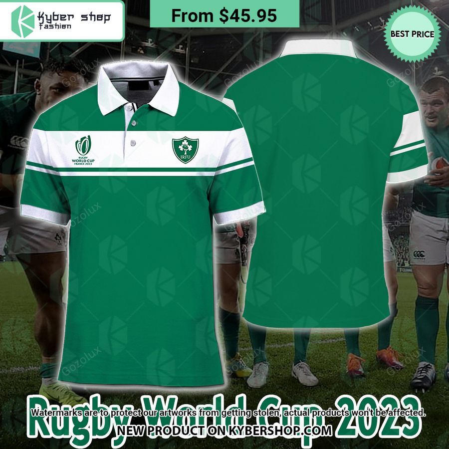 Ireland Rugby World Cup France 2023 Polo Shirt