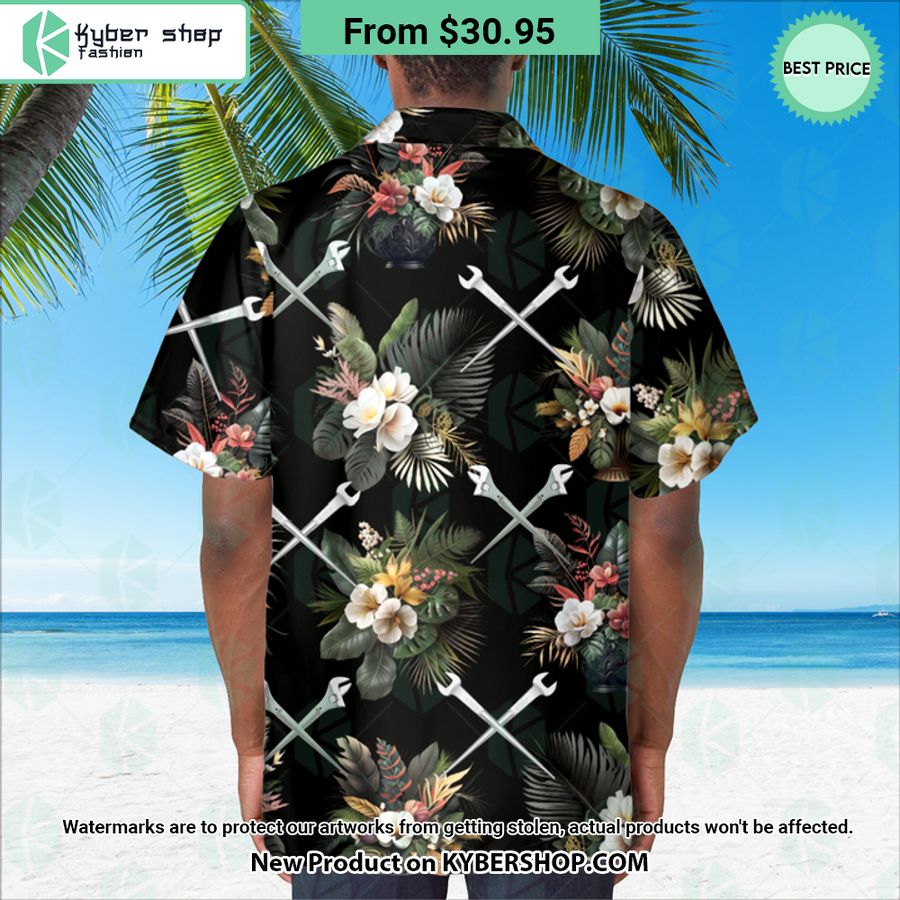 Ironworker Tropical Hawaiian Shirt