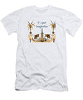 It Is Just Imagination - Typography Text And Imagery T-Shirt