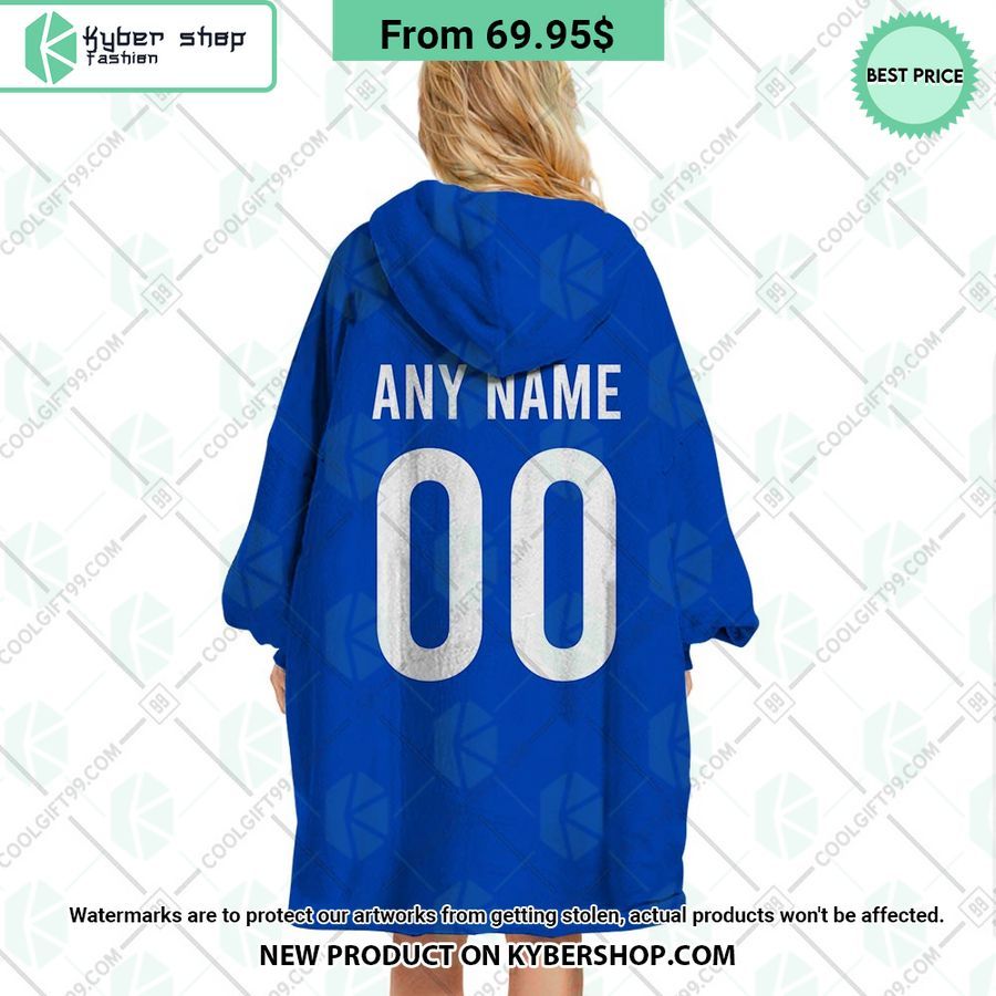 Italy Rugby Home Jersey Rugby World Cup 2023 CUSTOM Blanket Hoodie