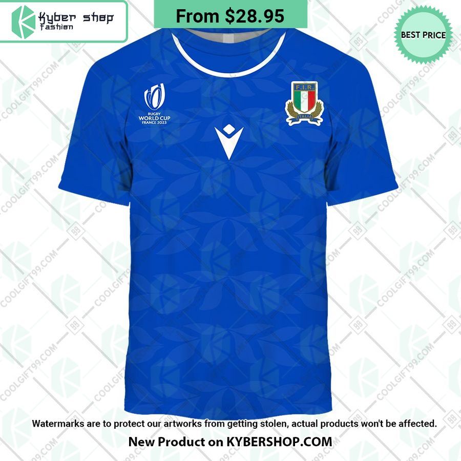 ITALY Rugby Home Jersey Rugby World Cup 2023 CUSTOM Hoodie
