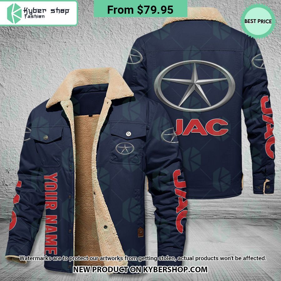 JAC CUSTOM Fleece Leather Jacket