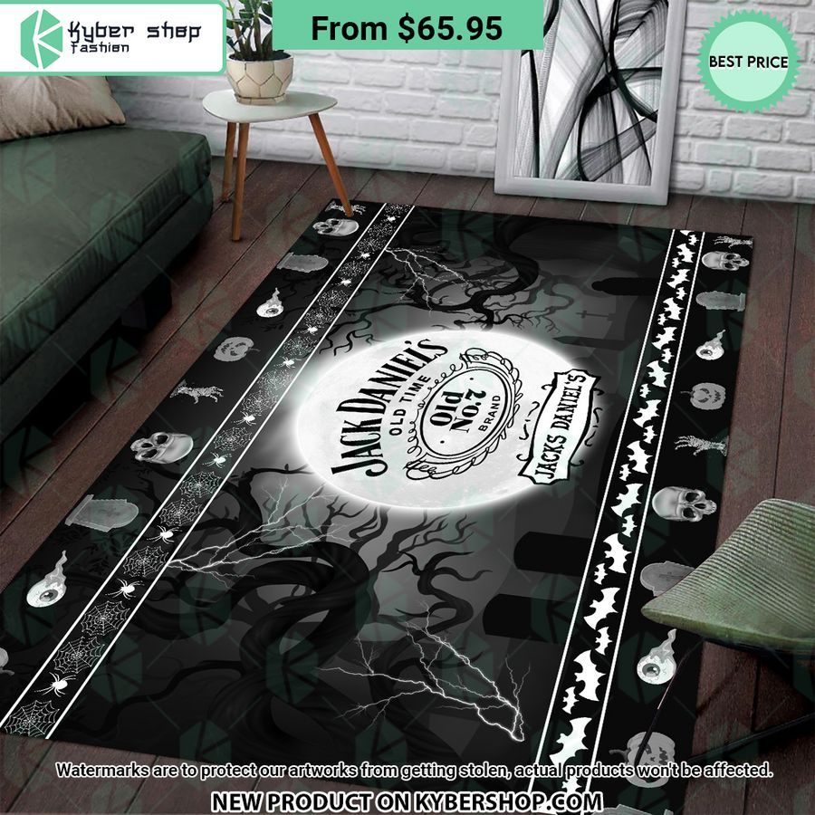 Jack Daniel’s Halloween Rug