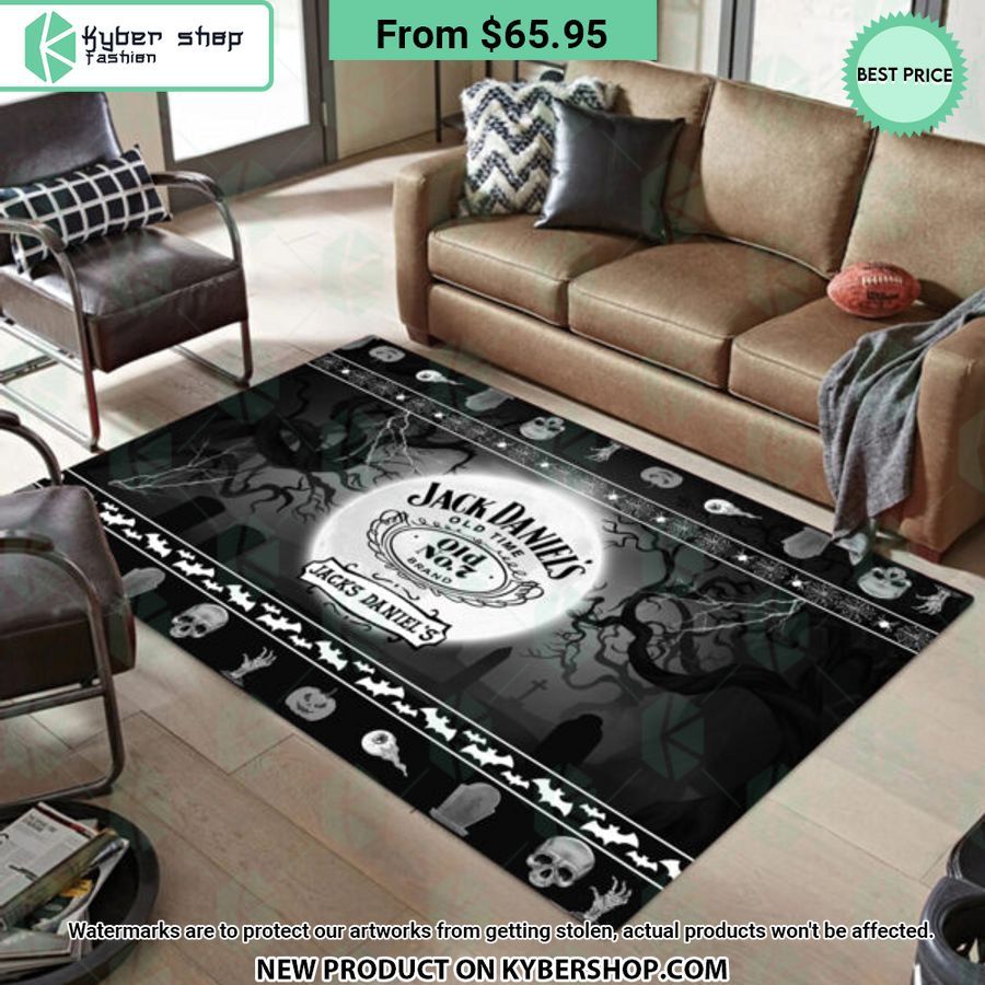Jack Daniel’s Halloween Rug