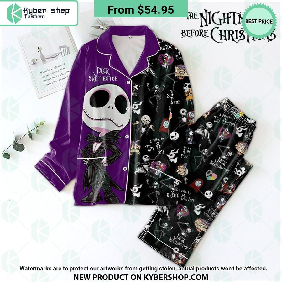 Jack Skellington Sally Pajamas Set