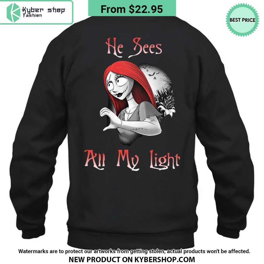 Jack Skellington She Accepted All My Dark Hoodie