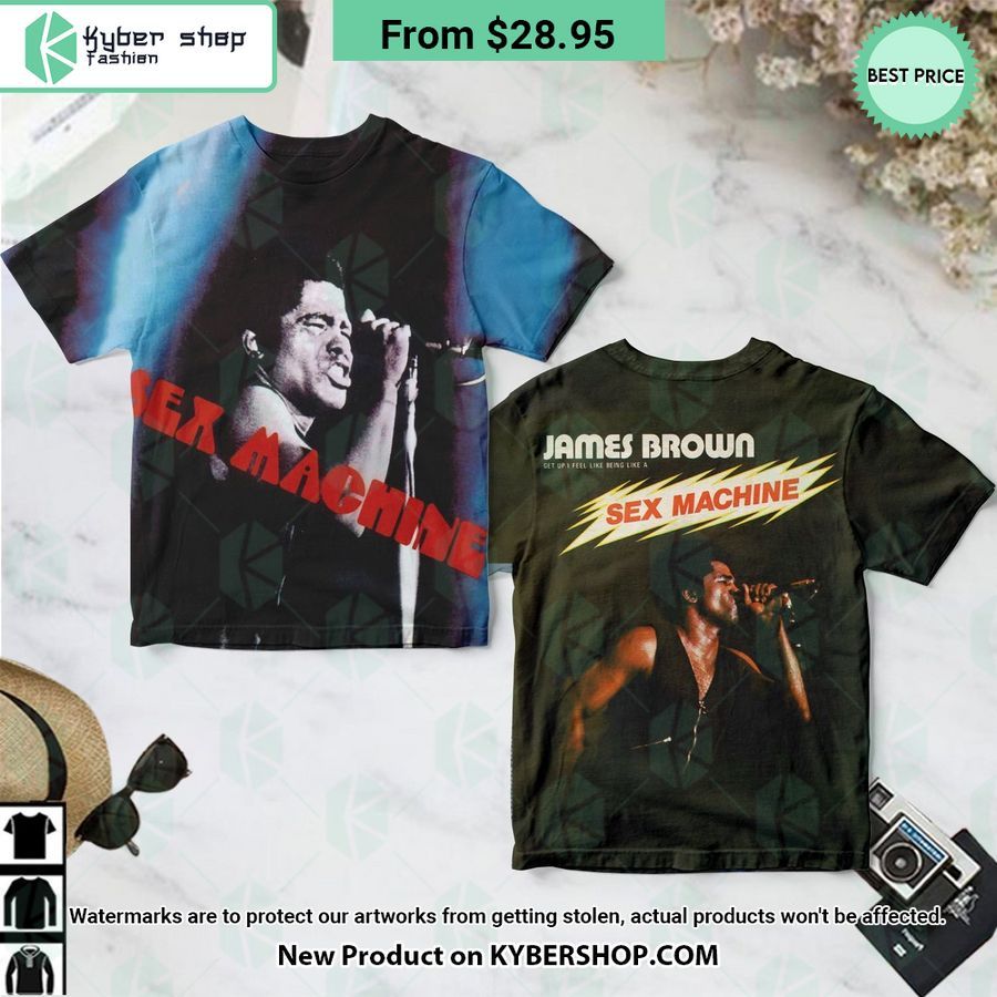 James Brown Sex Machine Album Shirt