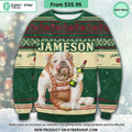 Jameson Bulldog Ugly Christmas Sweater