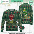 Jameson Grinch Max Ugly Christmas Sweater