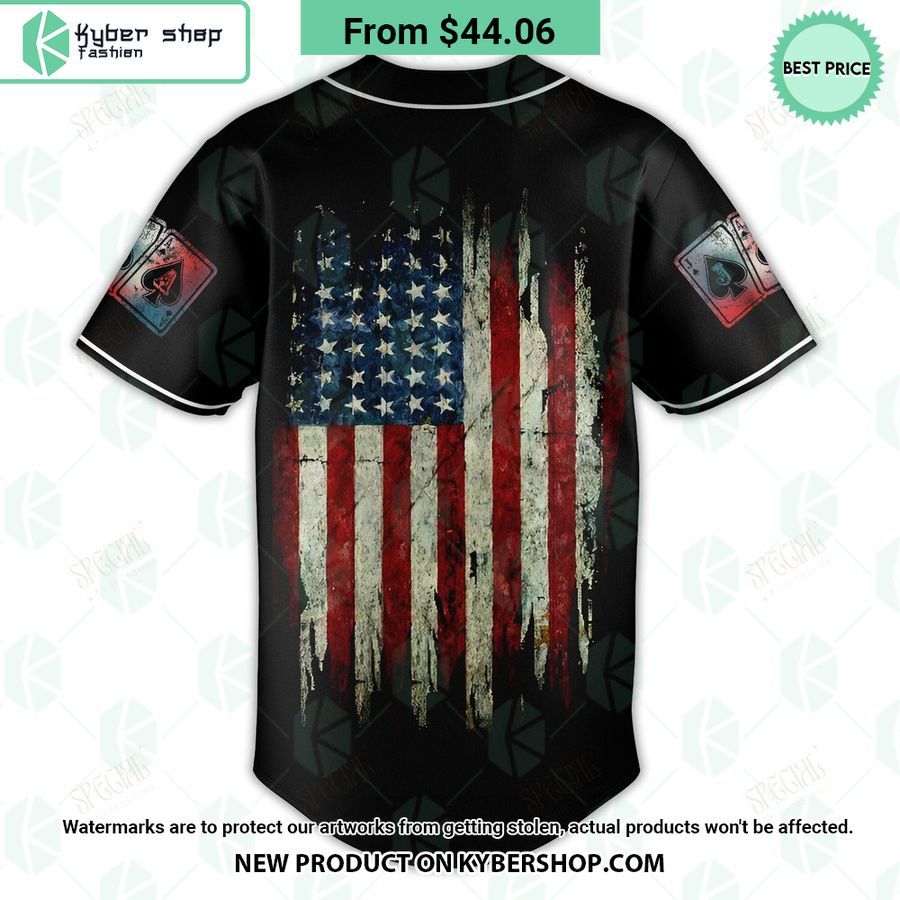 Jason Aldean US Flag Try That In A Small Town Baseball Jersey