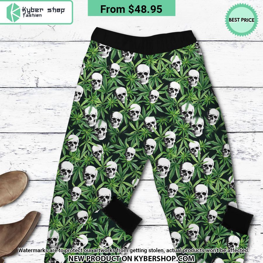 Jason Voorhees Michael Myers Puff Puff Pass Weed Pajamas Set