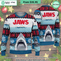 Jaws Movie Ugly Christmas Sweater