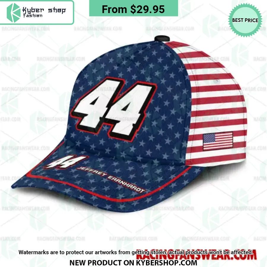 Jeffrey Earnhardt NASCAR Racing Independence Day Hat