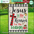 Jesus is The Reason for The Season Christmas CUSTOM Flag