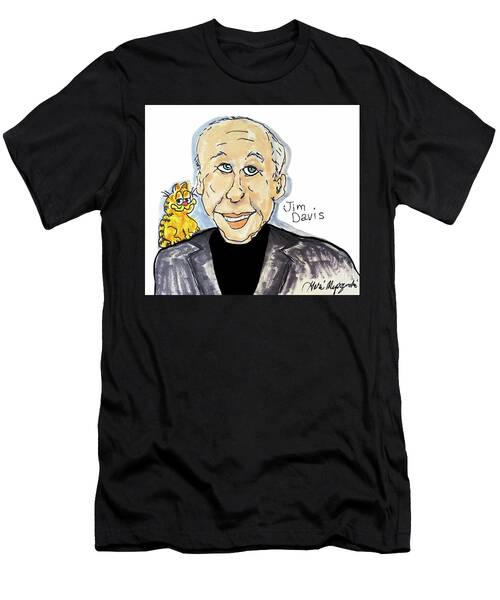 Jim Davis Cartoonist July 28,1945 Garfield T-Shirt