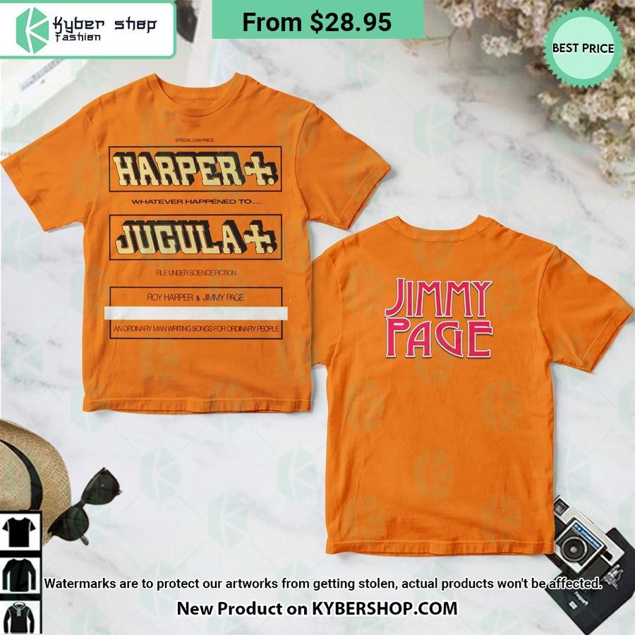 Jimmy Page Whatever Happened To Jugula Album Shirt
