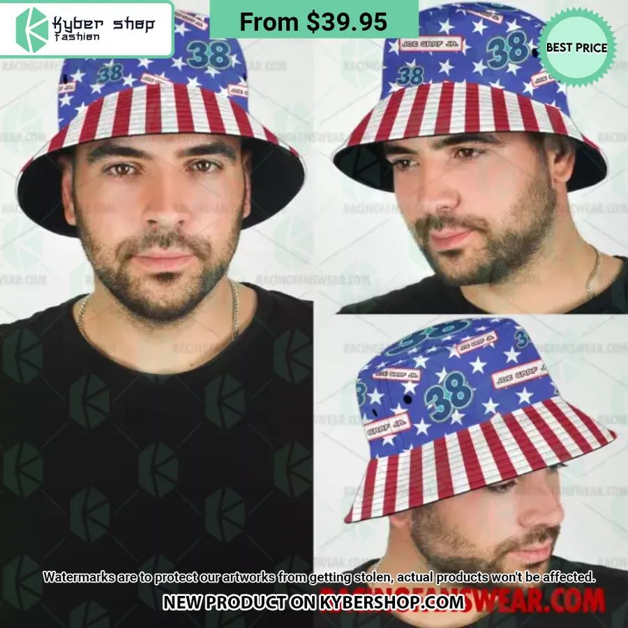 Joe Graf Jr NASCAR Racing Independence Day Bucket Hat