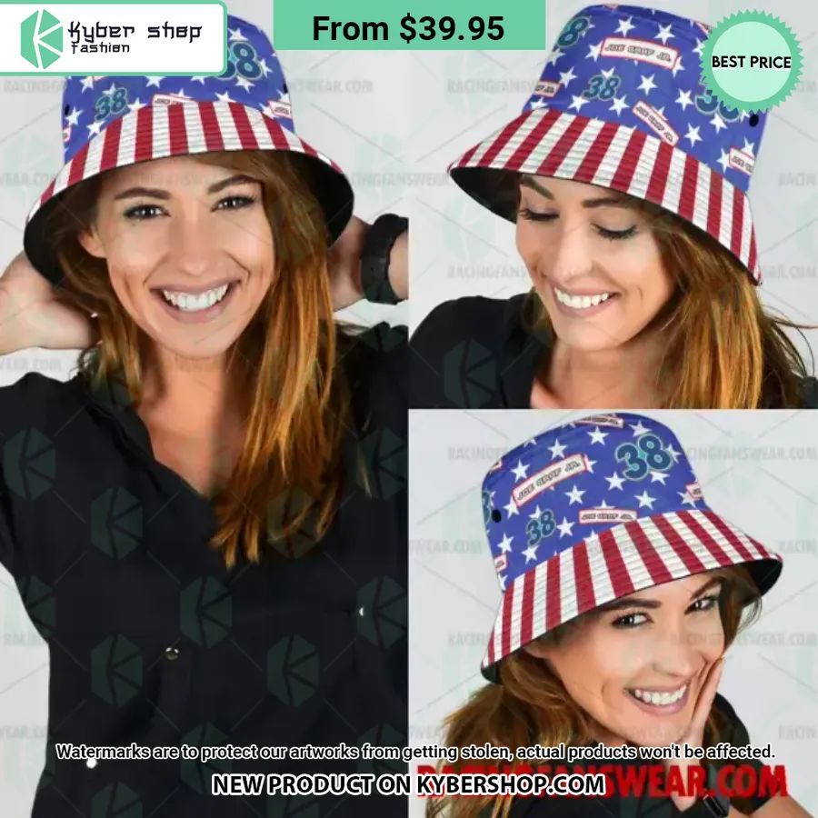 Joe Graf Jr NASCAR Racing Independence Day Bucket Hat