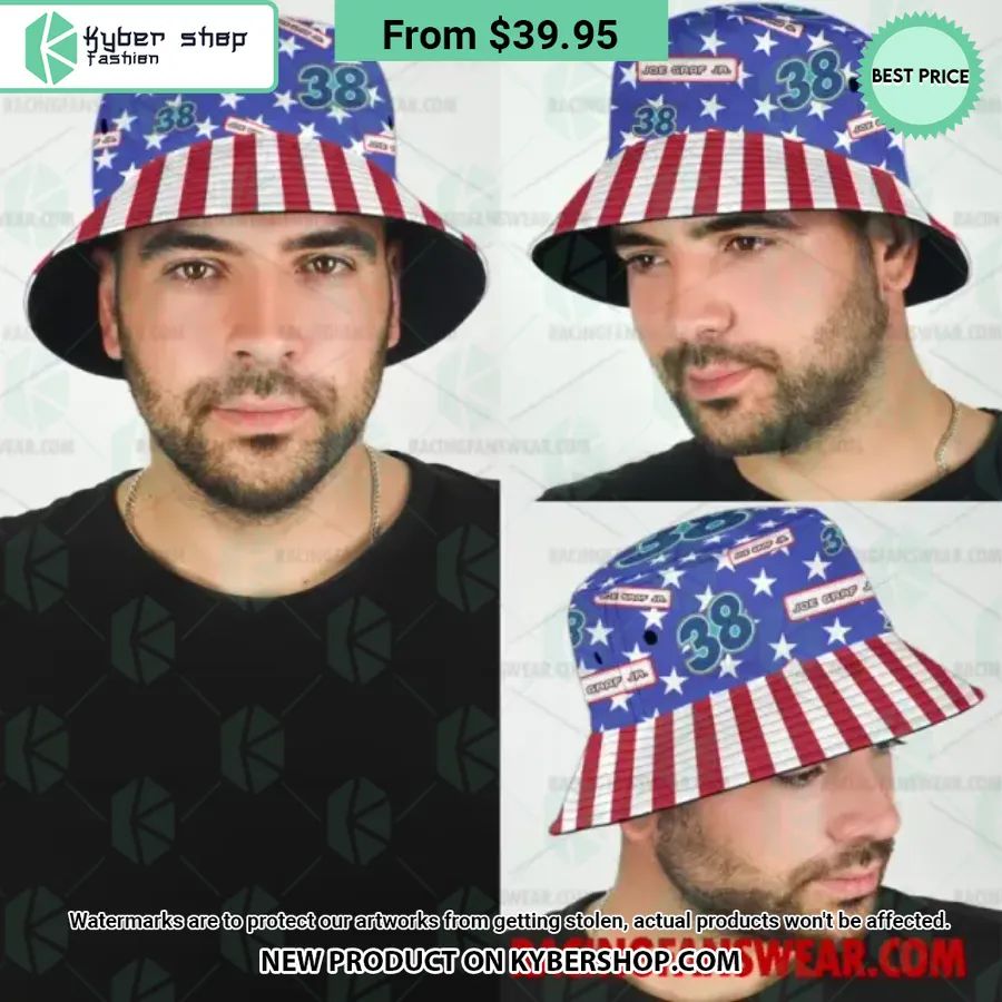 Joe Graf Jr NASCAR Racing Independence Day Bucket Hat
