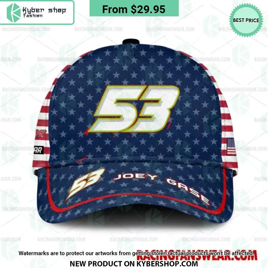 Joey Gase NASCAR Racing Independence Day Hat