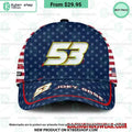 Joey Gase NASCAR Racing Independence Day Hat