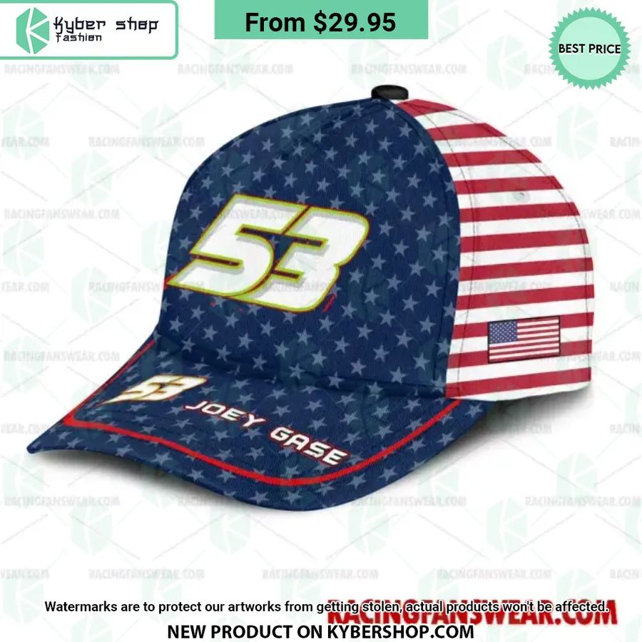 Joey Gase NASCAR Racing Independence Day Hat