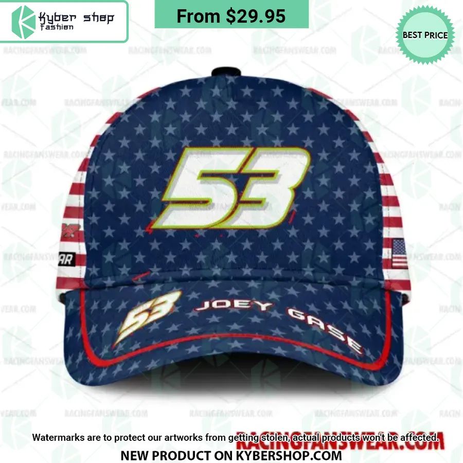 Joey Gase NASCAR Racing Independence Day Hat