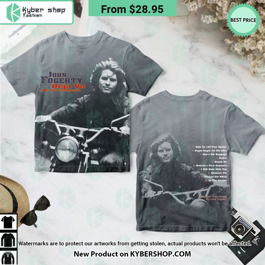 John Fogerty Deja Vu All Over Again Album Shirt