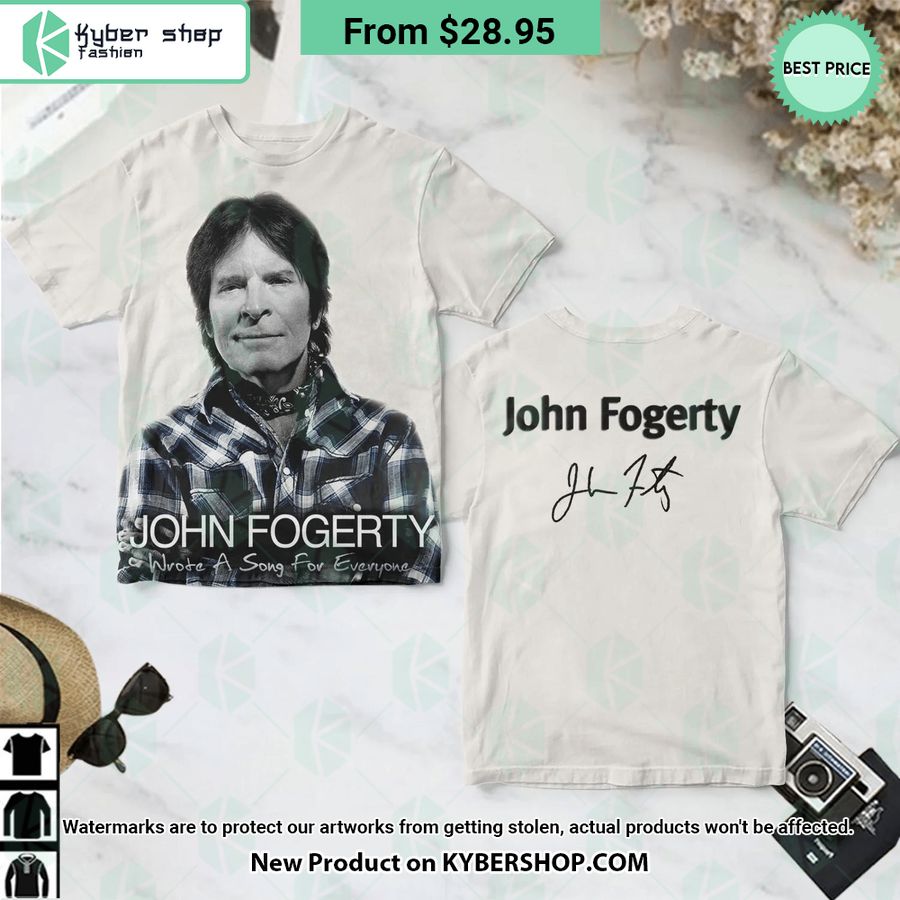John Fogerty Wrote A Song For Everyone Album Cover Shirt