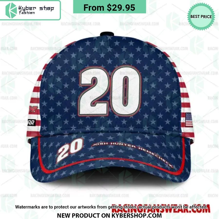 Josh Hunter Nemecheck NASCAR Racing Independence Day Hat