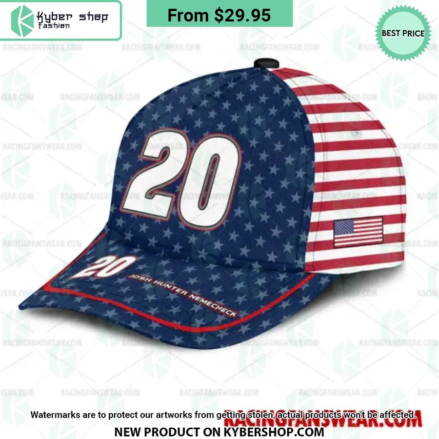 Josh Hunter Nemecheck NASCAR Racing Independence Day Hat
